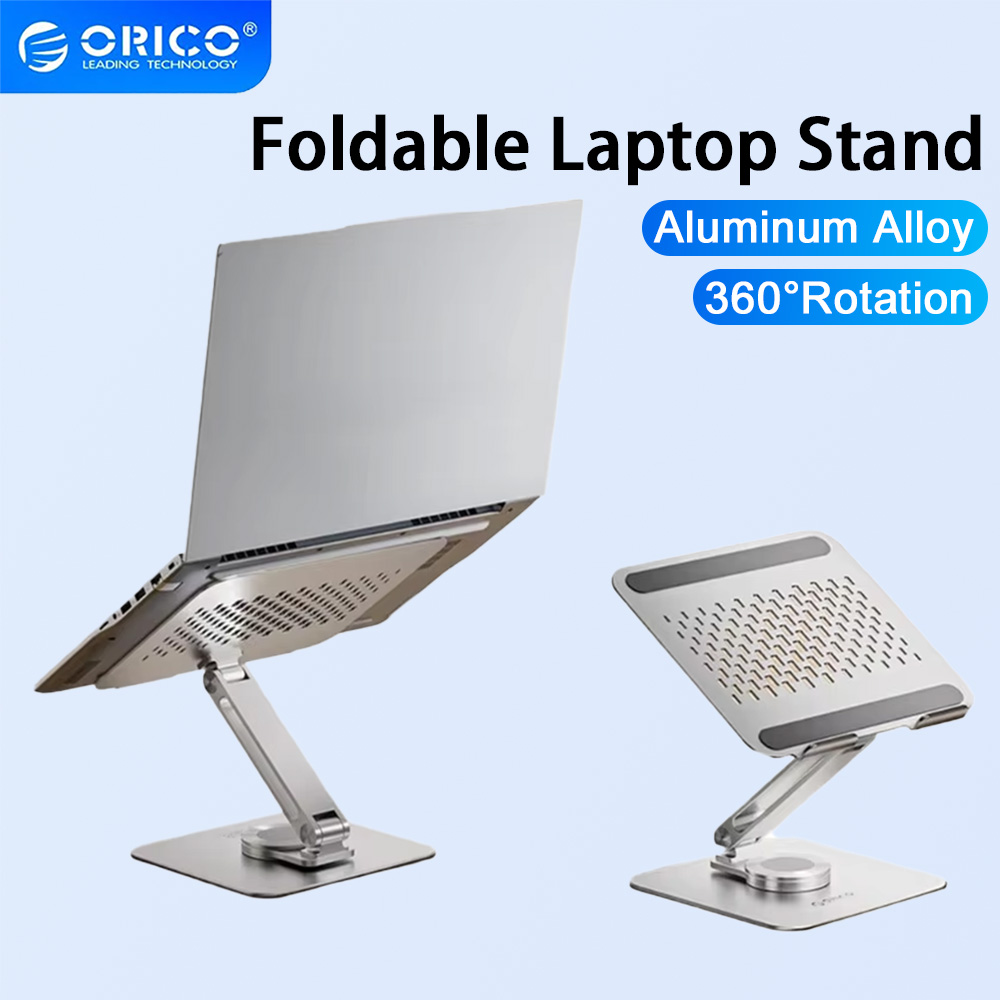 Tablet Stand Adjustable Aluminum - أوريكو 360 ° حامل كمبيوتر محمول