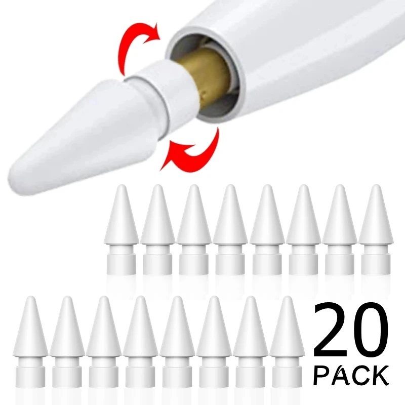 Replacement Pen Nibs Stylus - رأس قلم آبل مزدوج الطبقات للجيل