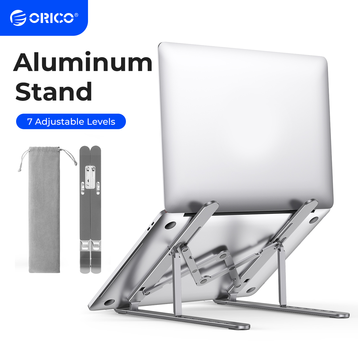 Tablet Stand Adjustable Aluminum - حامل كمبيوتر محمول قابل للطي من