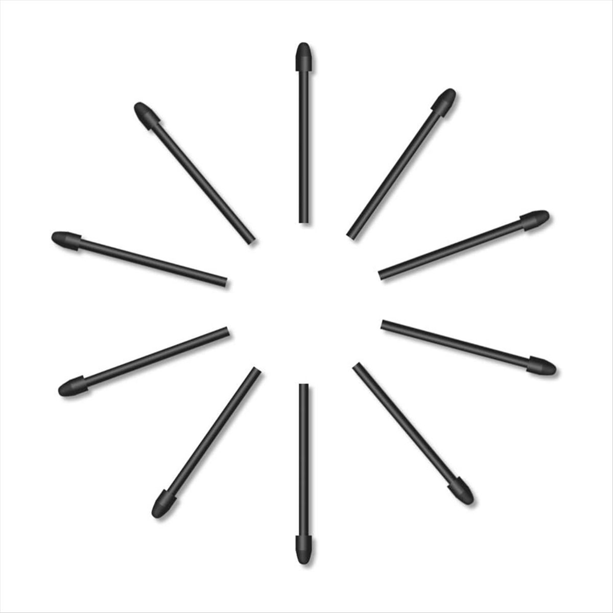 Replacement Pen Nibs Stylus - عبوة من 10 رؤوس بديلة لقلم