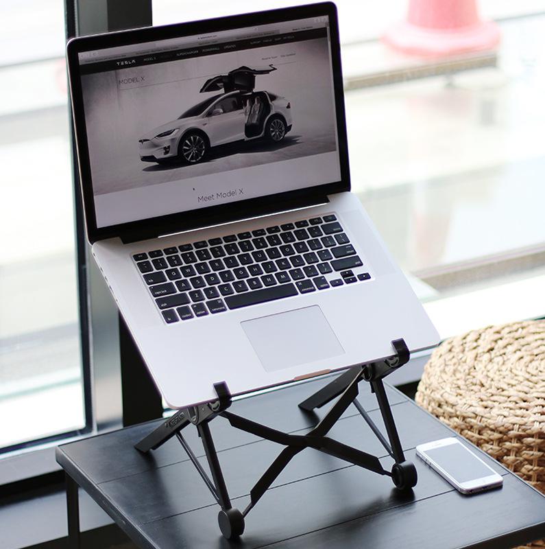 Tablet Stand Adjustable Aluminum - حامل كمبيوتر محمول محمول قابل للطي