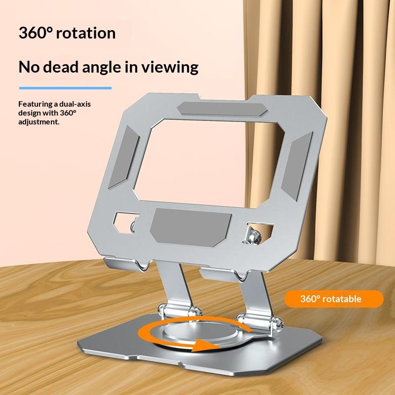 360 °   حامل أجهزة لوحية قابل  - مراجعة Tablet Stand Adjustable Aluminum وسعره