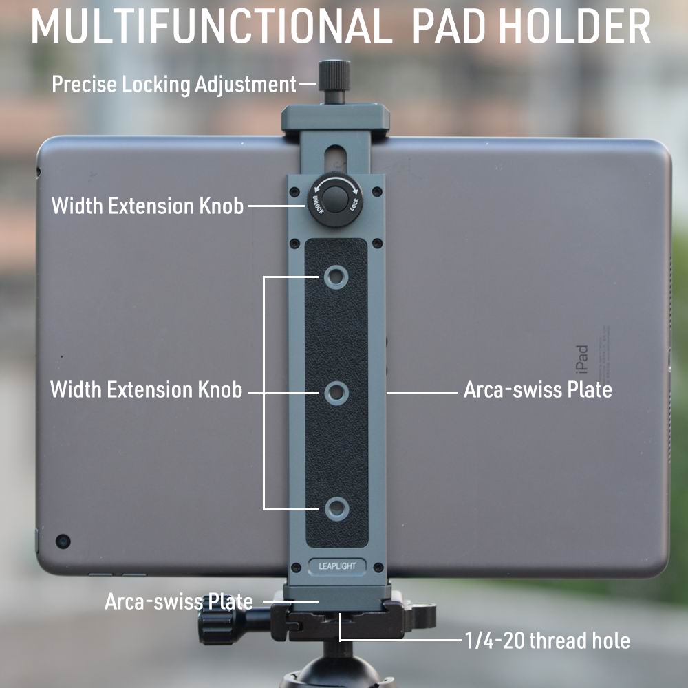 حامل ألومنيوم عالمي للأجهزة ال - مراجعة Tablet Stand Adjustable Aluminum وسعره