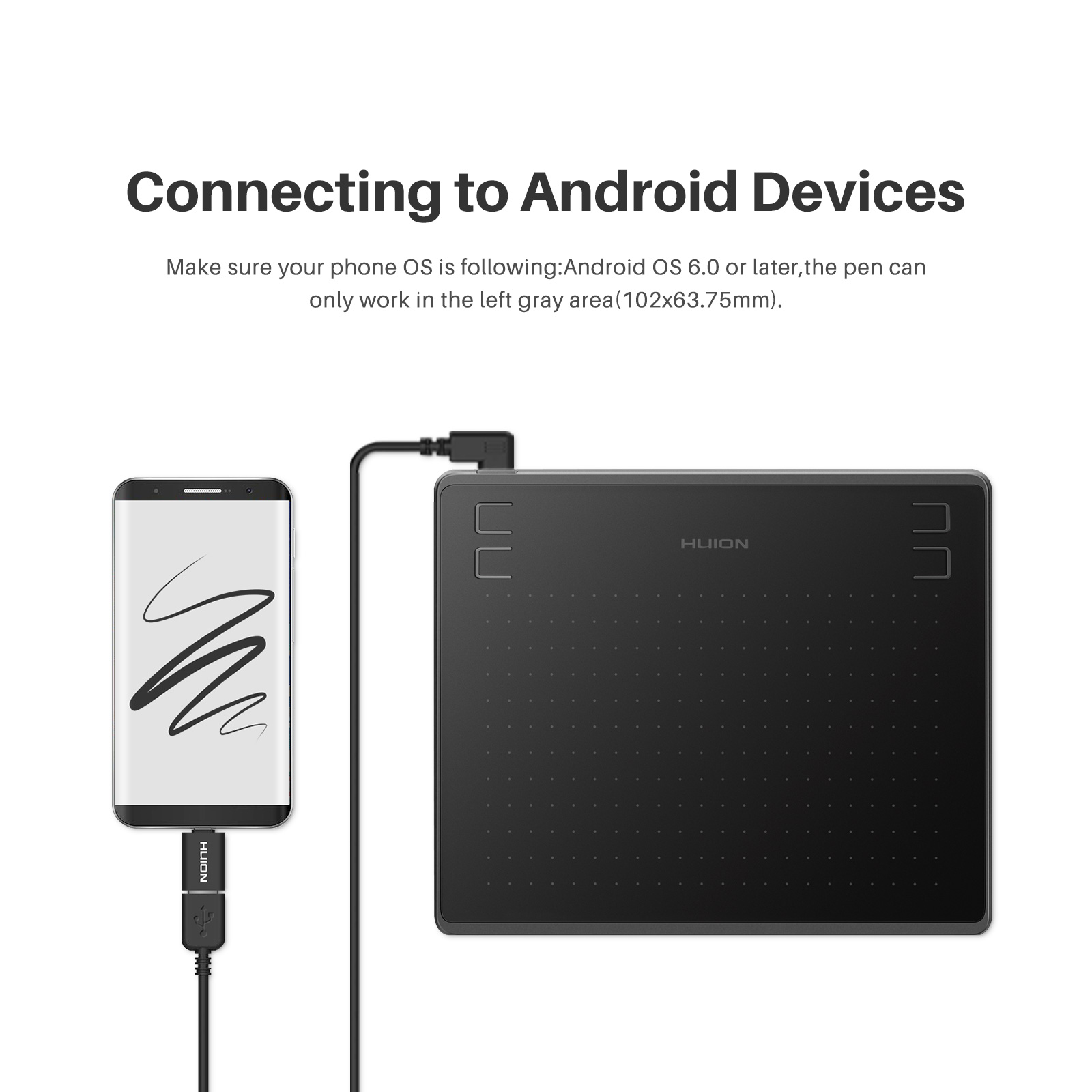 لوح رسم جرافيكي HUION HS64-16K - مراجعة Drawing Tablet Battery Free Stylus وسعره