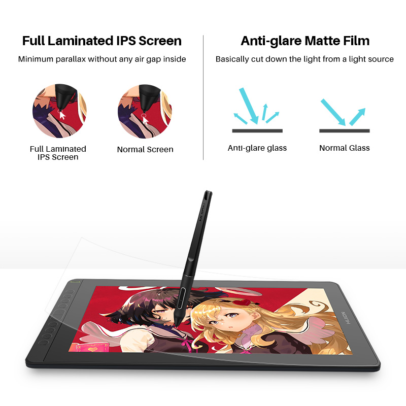 شاشة HUION-Kamvas 16 مع شاشة ، - مراجعة Drawing Tablet With Screen 15.6 Inch وسعره