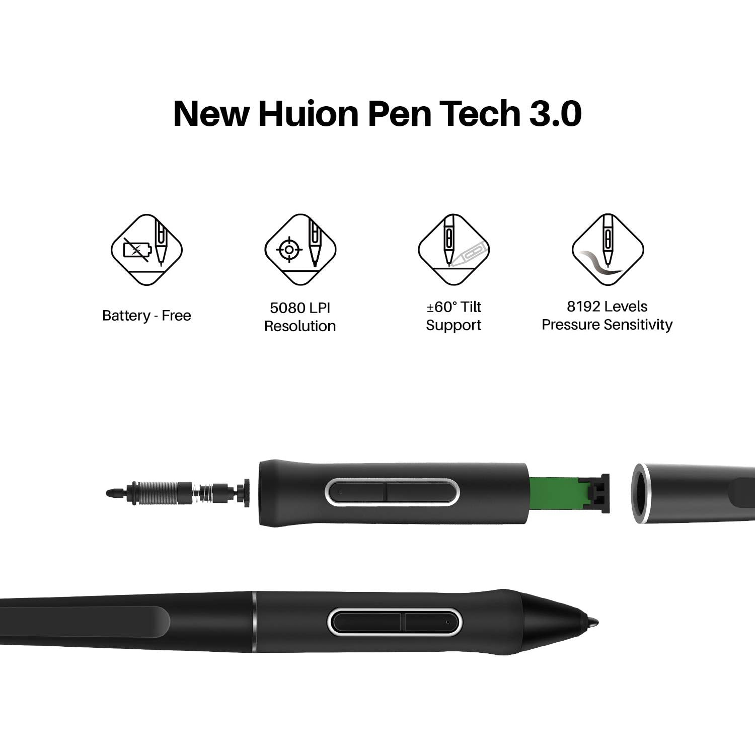 تابلت رسم Huion KAMVAS 16 قلم  - مراجعة Drawing Tablet With Screen 15.6 Inch وسعره