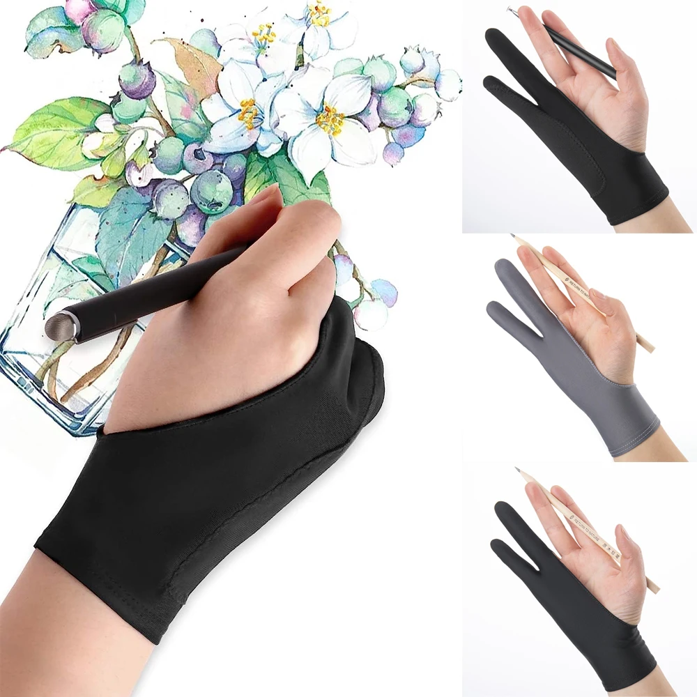 قفّاز للرسم بإصبع للفنانين ، م - مراجعة Drawing Glove Two Finger Artist وسعره