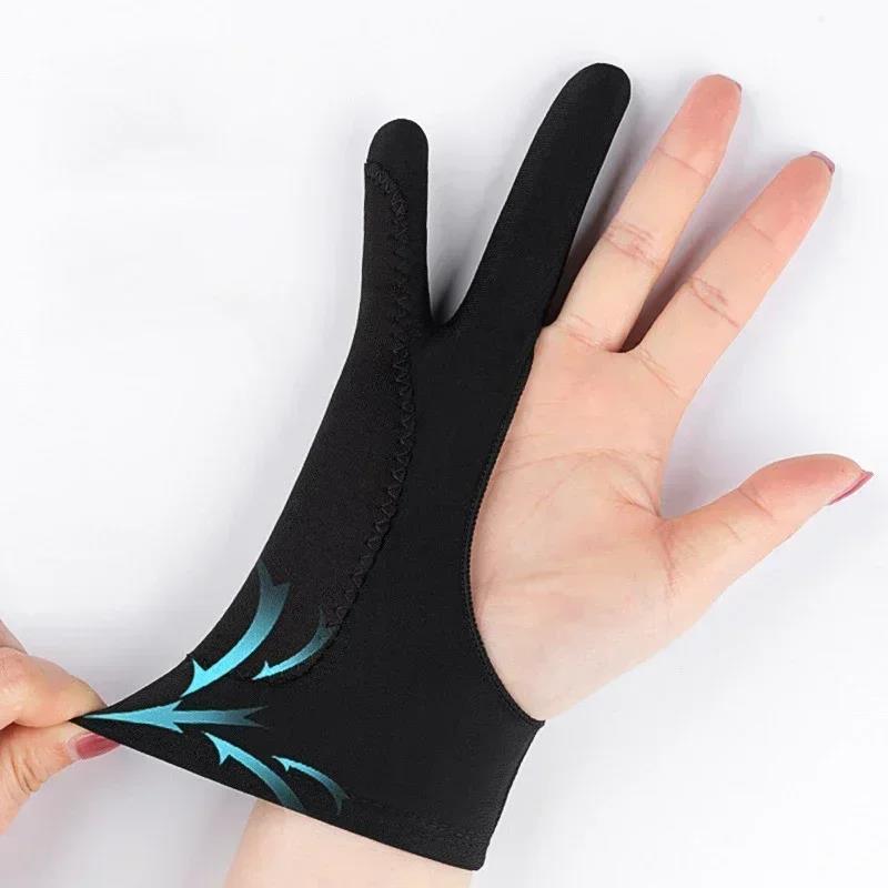 قفازات رسم بإصبعين مضادة للمس  - مراجعة Drawing Glove Two Finger Artist وسعره
