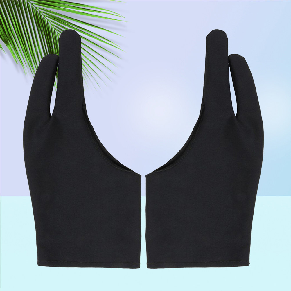 4 قطع من قفازات الرسم للفنانين - مراجعة Drawing Glove Two Finger Artist وسعره