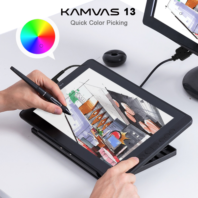 شاشة هويون الجديدة مقاس 11.6 و - مراجعة Drawing Tablet With Screen 15.6 Inch وسعره