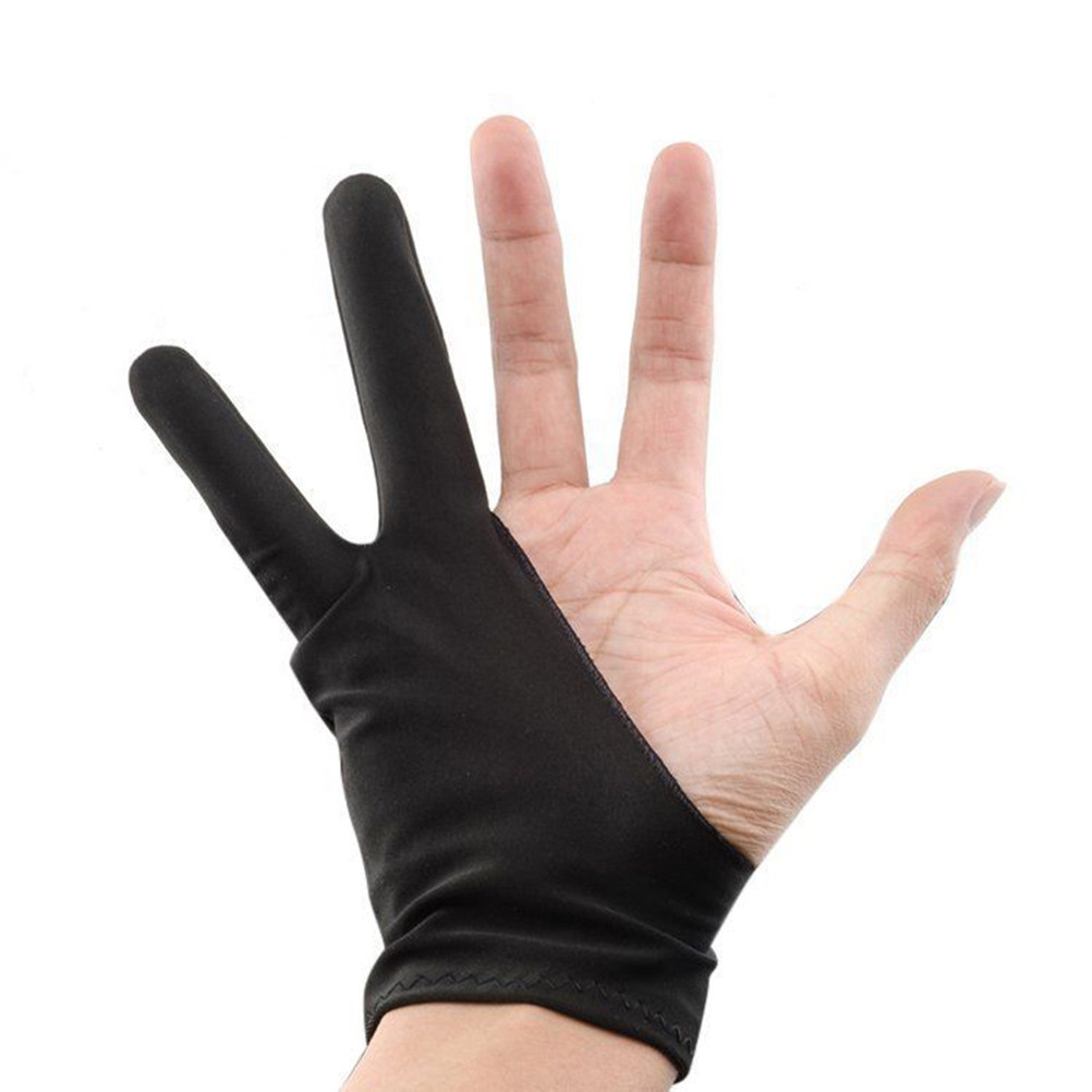 4 قطع من قفازات الرسم للفنانين - مراجعة Drawing Glove Two Finger Artist وسعره
