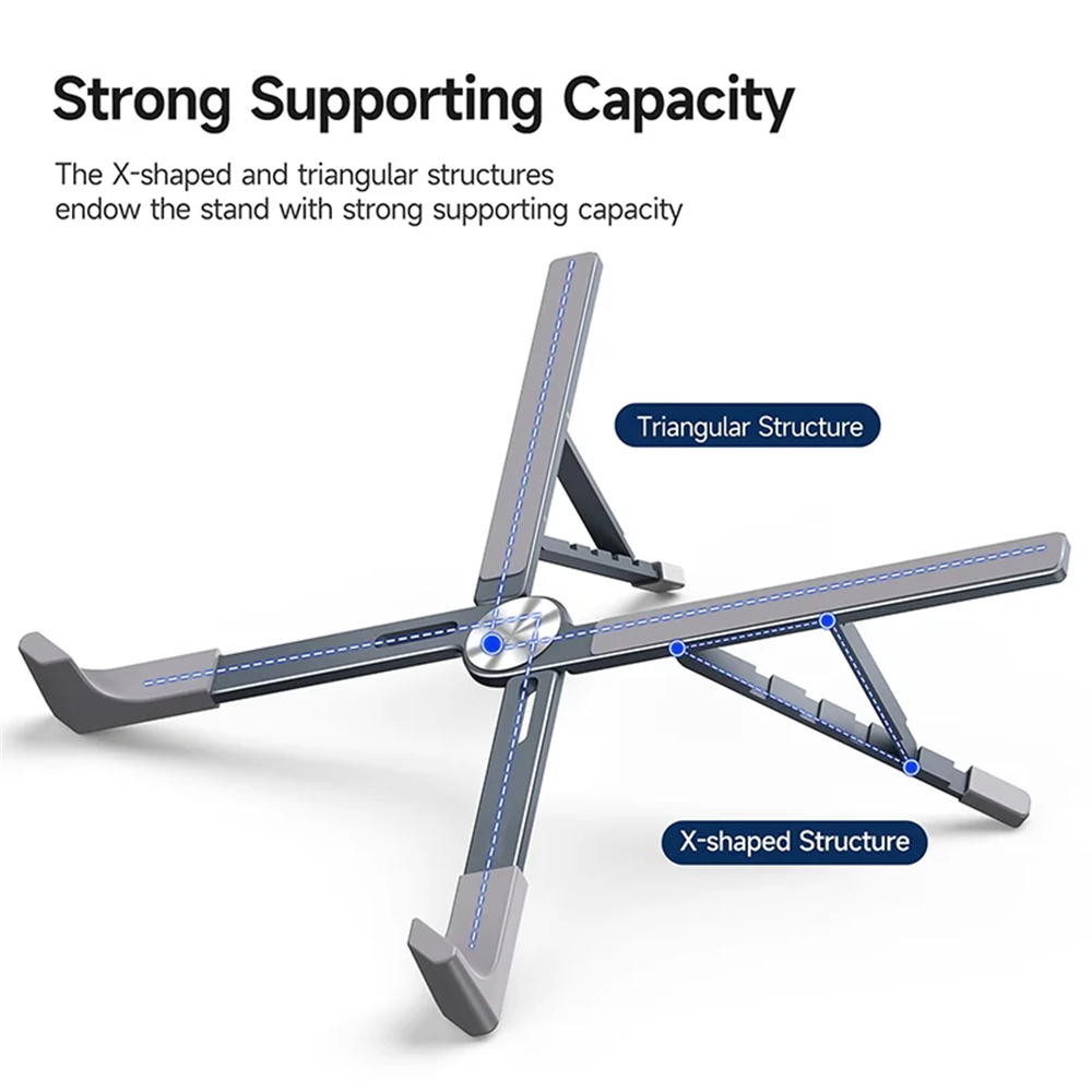 حامل كمبيوتر محمول محمول من ال - مراجعة Tablet Stand Adjustable Aluminum وسعره