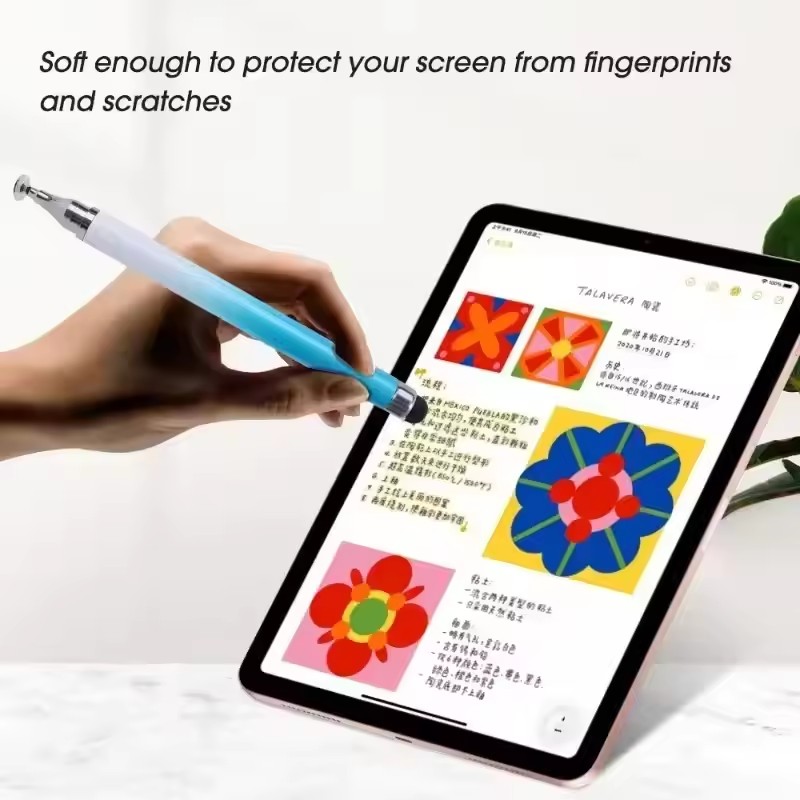 قلم ستايلس عالمي 2 في 1 للأجهز - مراجعة Drawing Tablet Standalone Android وسعره