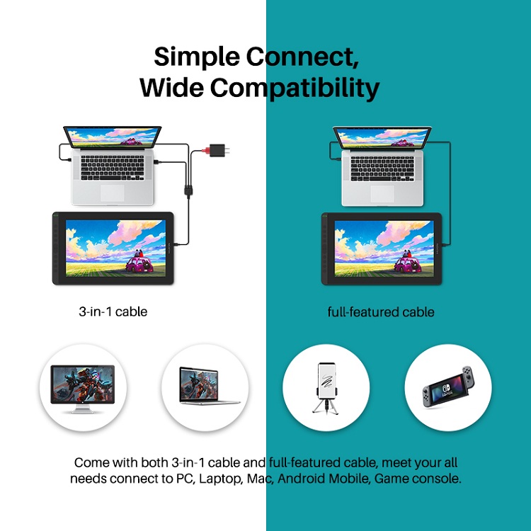 كامفاس 16 (2021) الأصلي، شاشة  - مراجعة Drawing Tablet With Screen 15.6 Inch وسعره