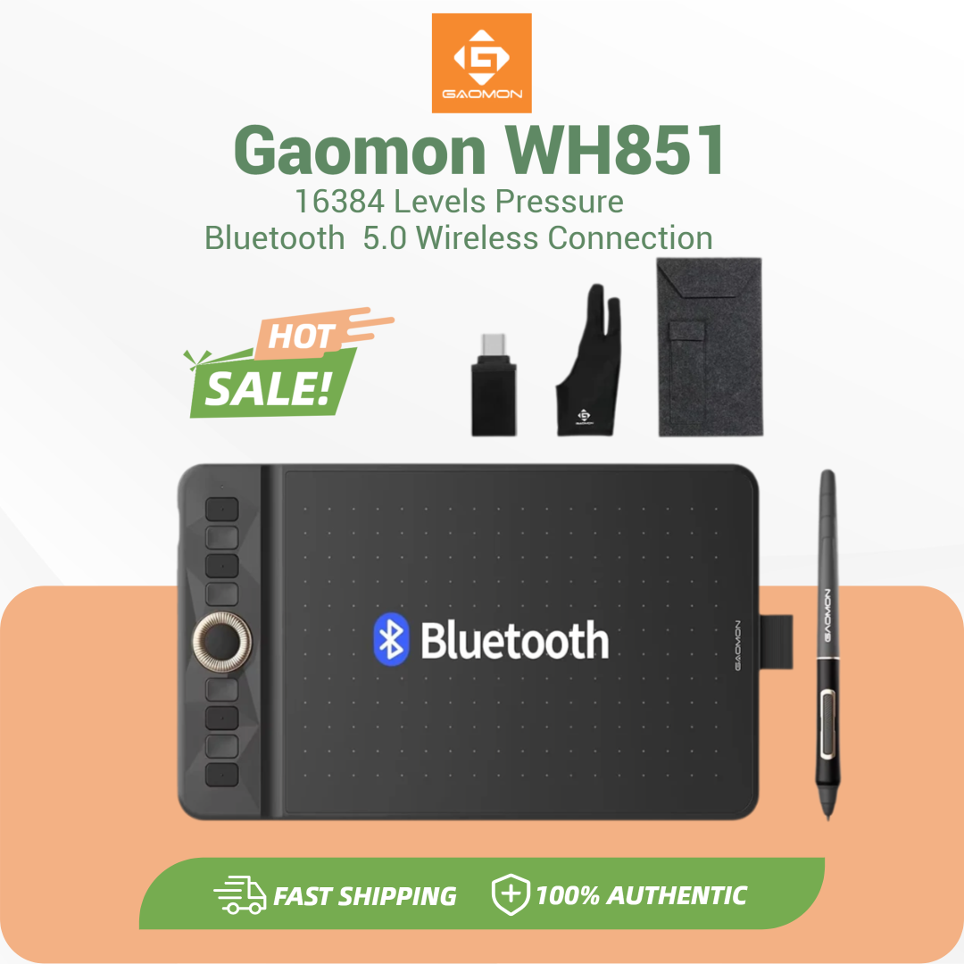 GAOMON WH851 جهاز لوحي للرسوما - مراجعة Drawing Tablet Standalone Android وسعره