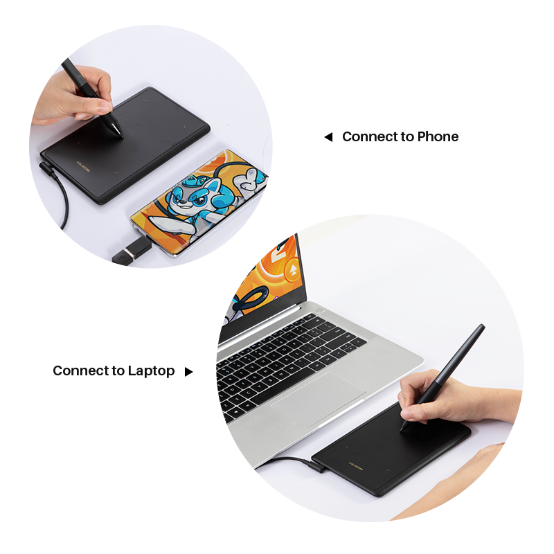 4x2.6 بوصة Huion H420X جهاز كم - مراجعة Drawing Tablet Standalone Android وسعره