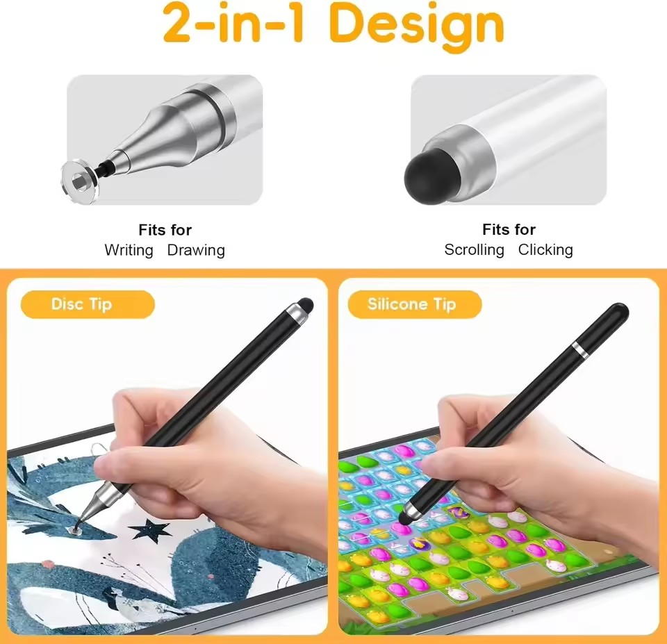 قلم ستايلس عالمي 2 في 1 لجميع  - مراجعة Drawing Tablet Standalone Android وسعره