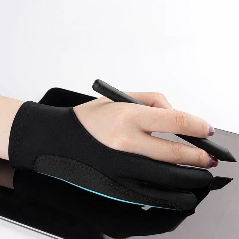 قفاز رسم مضاد للمس بإصبعين قفا - مراجعة Drawing Glove Two Finger Artist وسعره