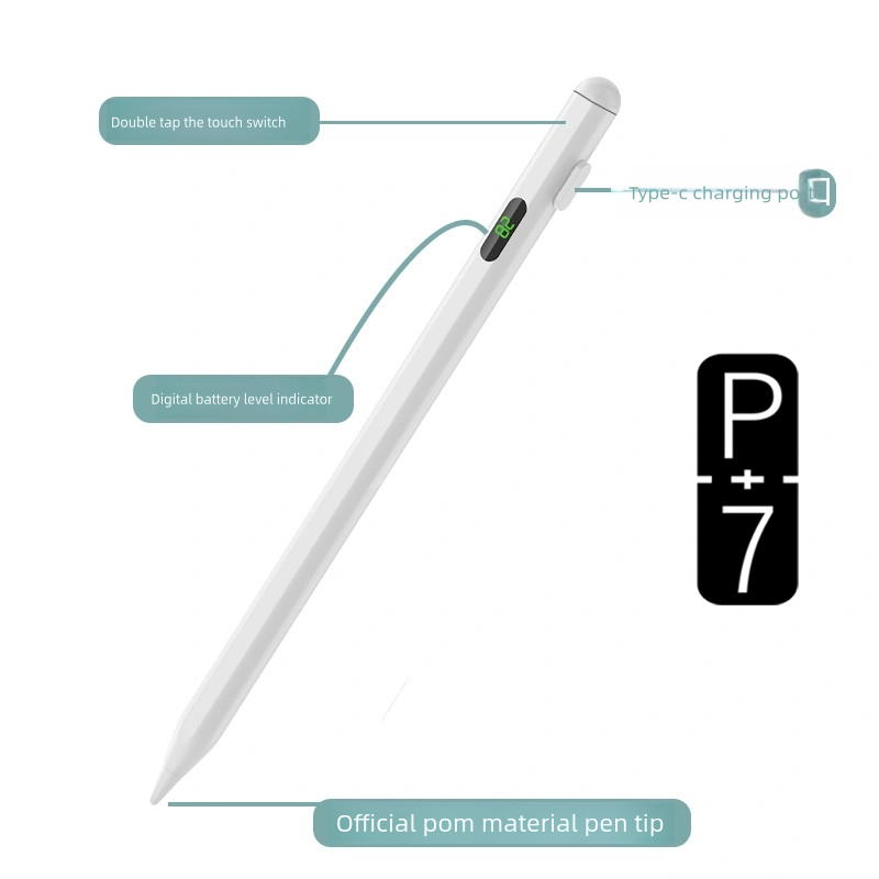 قلم P+7 الجديد المخصص لأجهزة A - مراجعة Drawing Tablet Battery Free Stylus وسعره