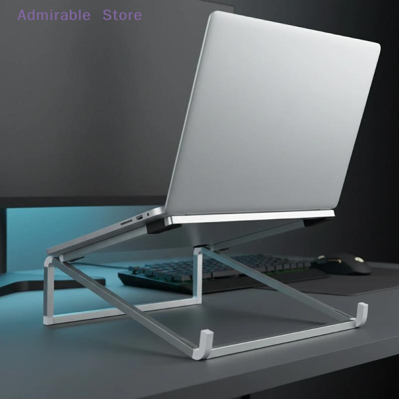 [W] حامل لابتوب قابل للتعديل و - مراجعة Tablet Stand Adjustable Aluminum وسعره